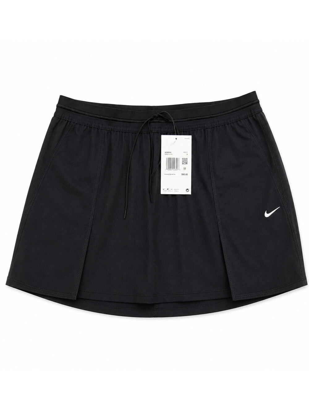 Nike Women Black Athletic Skort Size XXL New with Tags IB2034-010